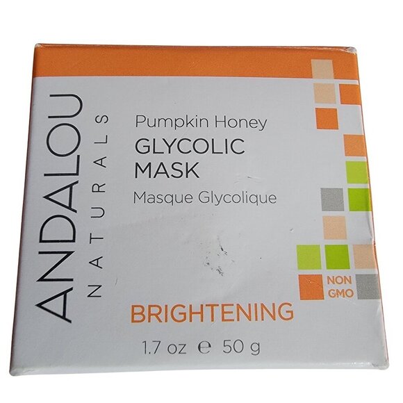ANDALOU BRIGHTENING PUMPKIN HONEY GLYCOLIC MASK NIB - Picture 8 of 8